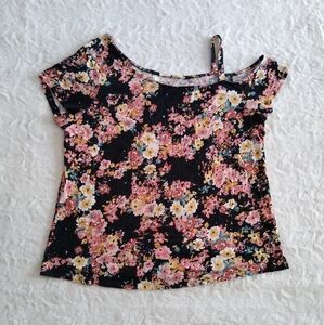 Maurices Floral Open Shoulder Top